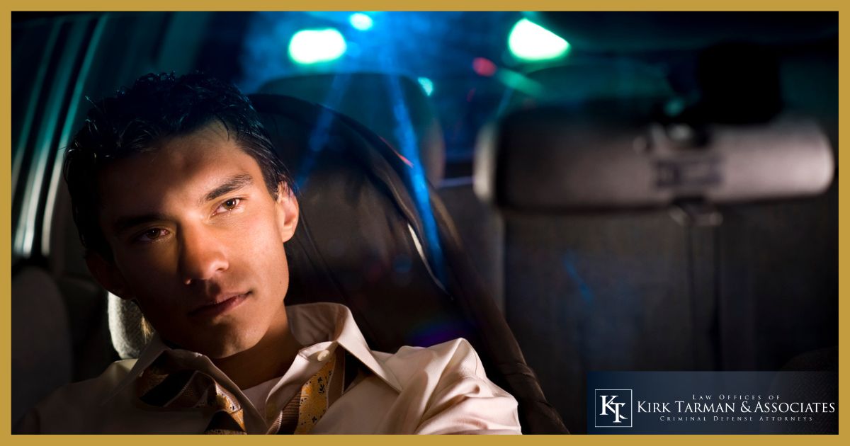 Man pulled over for a DUI